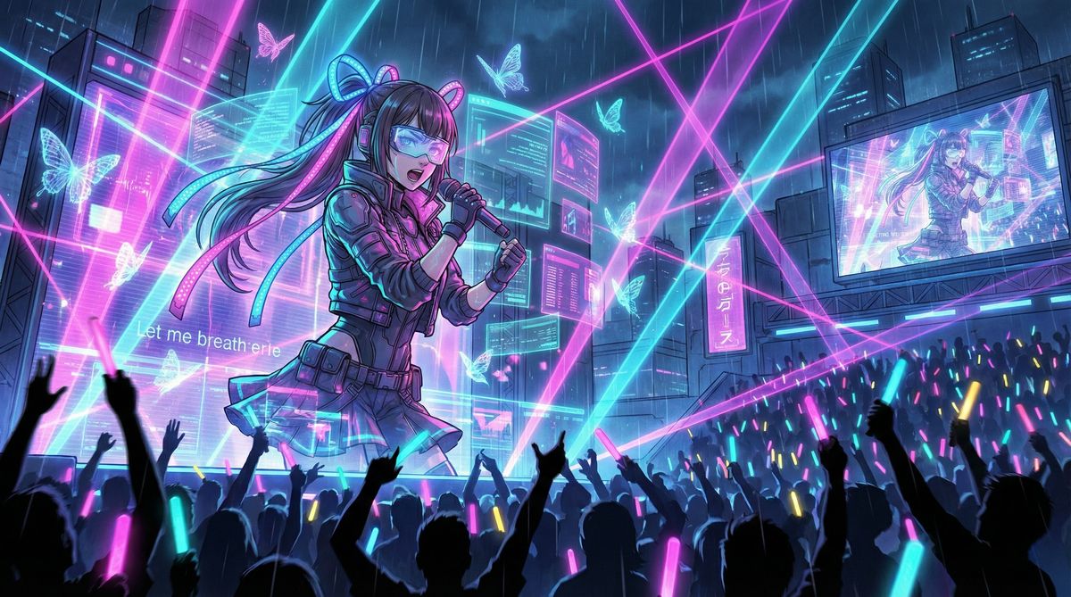 茄子视频动漫-霓虹舞台虚拟偶像