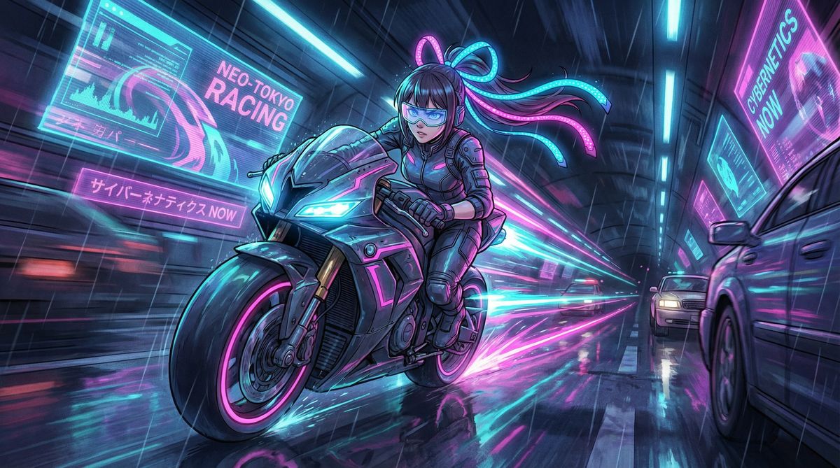 茄子视频动漫-极速追击赛博飞车